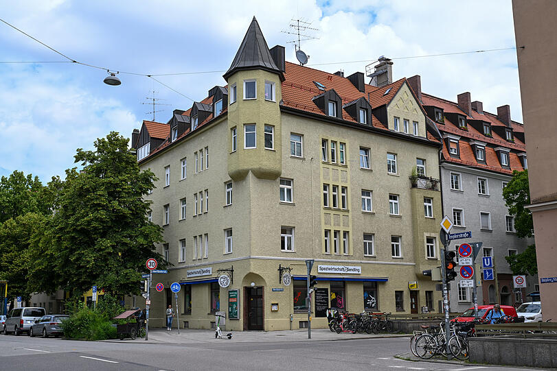 Vier Jahre lang gab es die Spezlwirtschaft in diesem Haus in der Implerstraße.