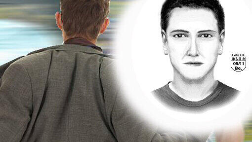 Mit diesem Phantombild sucht die Polizei nach dem Exhibitionisten vom Hollerner See in Eching. Der unbekannte Mann ist zwischen 40 und 50 Jahre alt, ca. 170 cm groß, sportliche Statur, hat dunkle (braune) kurze Haare. Er war bekleidet mit einer weißen Radlerhose, grauem T-Shirt und führte einen schwarzen Rucksack mit Mit diesem Phantombild sucht die Polizei nach dem Exhibitionisten vom Hollerner See in Eching. Der unbekannte Mann ist zwischen 40 und 50 Jahre alt, ca. 170 cm groß, sportliche Statur, hat dunkle (braune) kurze Haare. Er war bekleidet mit einer weißen Radlerhose, grauem T-Shirt und führte einen schwarzen Rucksack mit