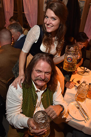 Leslie Mandoki und Tochter Laura