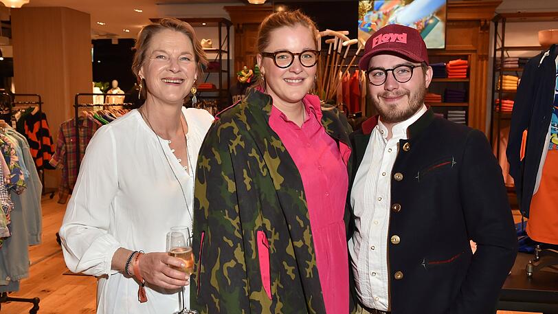 Stefanie Wittgenstein, Pauline Berghe von Trips und Andreas Braun