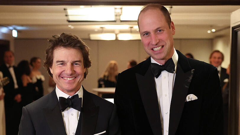 Prinz William und Tom Cruise Prinz William und Tom Cruise