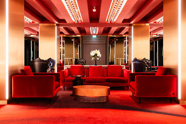 Das Restaurant Ludwig II im Nationaltheater.