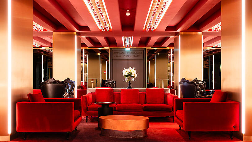 Das Restaurant Ludwig II im Nationaltheater.