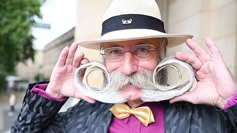 Jürgen Burkhardt ist mehrmaliger Bartweltmeister.