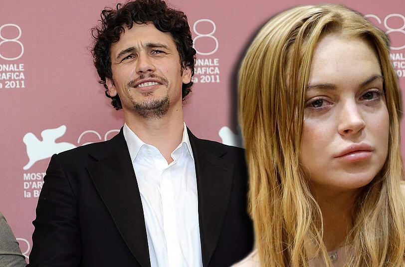 Alles nur ein Fake? Zumindest James Franco behauptet, dass er niemals mit Lindsay Lohan geschlafen habe.