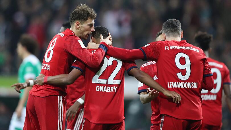 Serge Gnabry sicherte mit seinem Doppelpack dem FC Bayern wichtige drei Punkte gegen seinen Ex-Club.