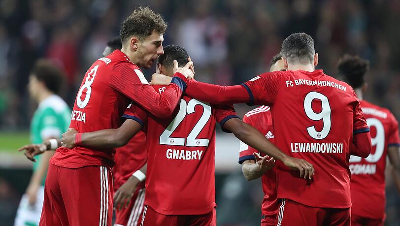 Serge Gnabry sicherte mit seinem Doppelpack dem FC Bayern wichtige drei Punkte gegen seinen Ex-Club. Serge Gnabry sicherte mit seinem Doppelpack dem FC Bayern wichtige drei Punkte gegen seinen Ex-Club.