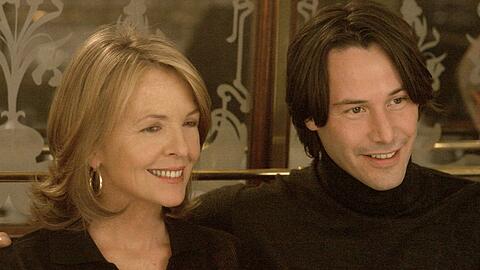 Diane Keaton und Keanu Reeves standen gemeinsam für den Film "Was das Herz begehrt" vor der Kamera.