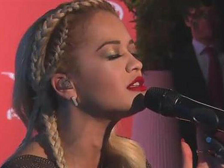 Verzaubert mit ihrer Stimme: Rita Ora