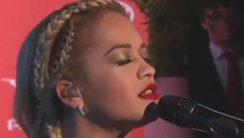 Verzaubert mit ihrer Stimme: Rita Ora Verzaubert mit ihrer Stimme: Rita Ora