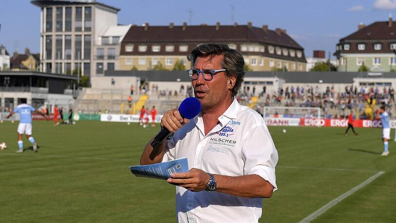 Löwen-Stadionsprecher Stefan Schneider. Löwen-Stadionsprecher Stefan Schneider.