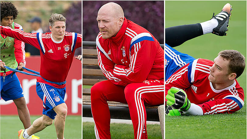 Der FC Bayern im Trainingslager: Die Bilder von Tag 3. Der FC Bayern im Trainingslager: Die Bilder von Tag 3.