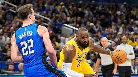 Im Duell mit den ganz Großen wie LeBron James: Franz Wagner.