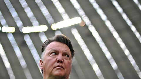 Bayern Münchens Coach Louis van Gaal