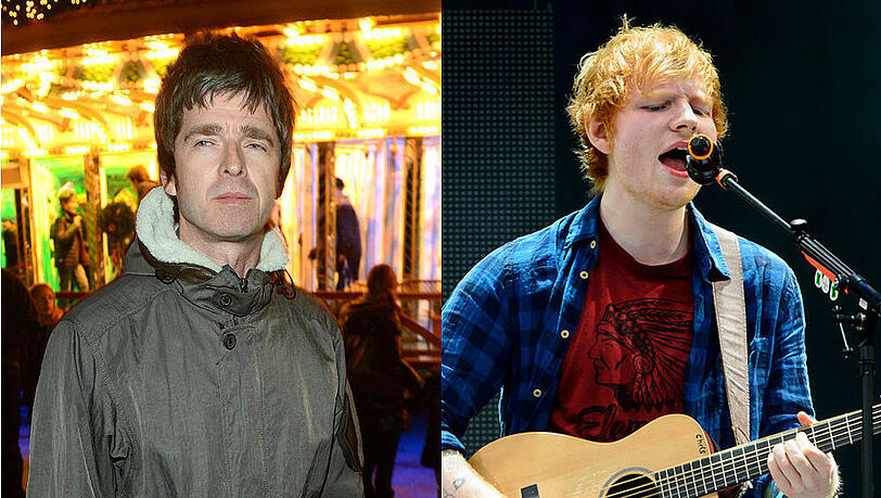 Noel Gallagher hat wohl etwas gegen die Musik von Ed Sheeran Noel Gallagher hat wohl etwas gegen die Musik von Ed Sheeran