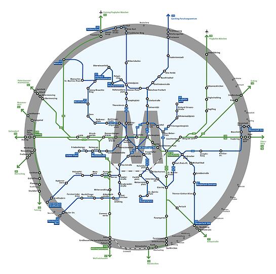 Zonen statt Ringe: Das neue MVV Tarifsystem | Abendzeitung München