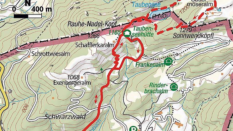 Tour 2: Taubensee Tour 2: Taubensee