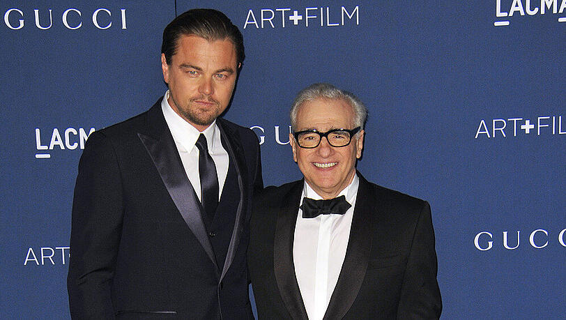 Leonardo DiCaprio und Martin Scorsese arbeiten für "Killers of the Flower Moon" erneut zusammen. Leonardo DiCaprio und Martin Scorsese arbeiten für "Killers of the Flower Moon" erneut zusammen.