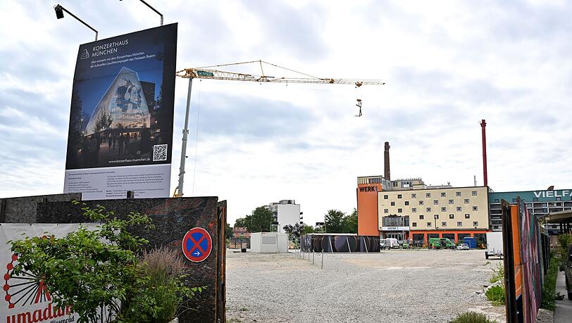 Hier soll irgendwann das neue M&uuml;nchner Konzerthaus seinen Platz haben. (Archivbild)