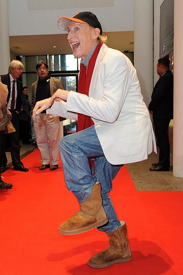 Auch wenn man es manchmal nicht glaubt &ndash; Komiker-Legende Otto Waalkes kann auch normal gehen.