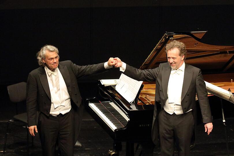 Christian Gerhaher und Gerold Huber im Prinzregententheater.