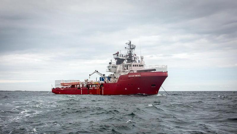 Die "Ocean Viking" soll im Auftrag der französischen Hilfsorganisation "SOS Mediterranee" Flüchtlinge vor der libyschen Küste suchen. Die "Ocean Viking" soll im Auftrag der französischen Hilfsorganisation "SOS Mediterranee" Flüchtlinge vor der libyschen Küste suchen.