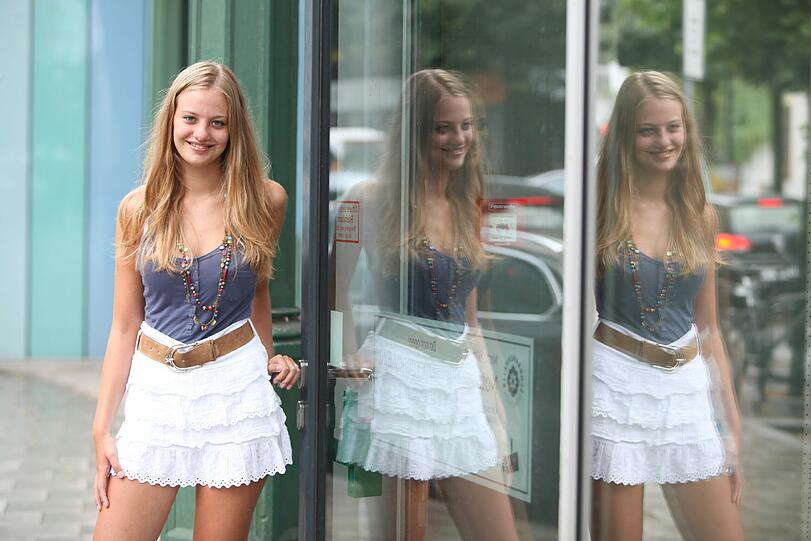 Sie hat es unter die Top 30 bei der Wahl zur Schönen Münchnerin geschafft: Lisa Roithmeier. Die Bilder vom AZ-Shooting.
