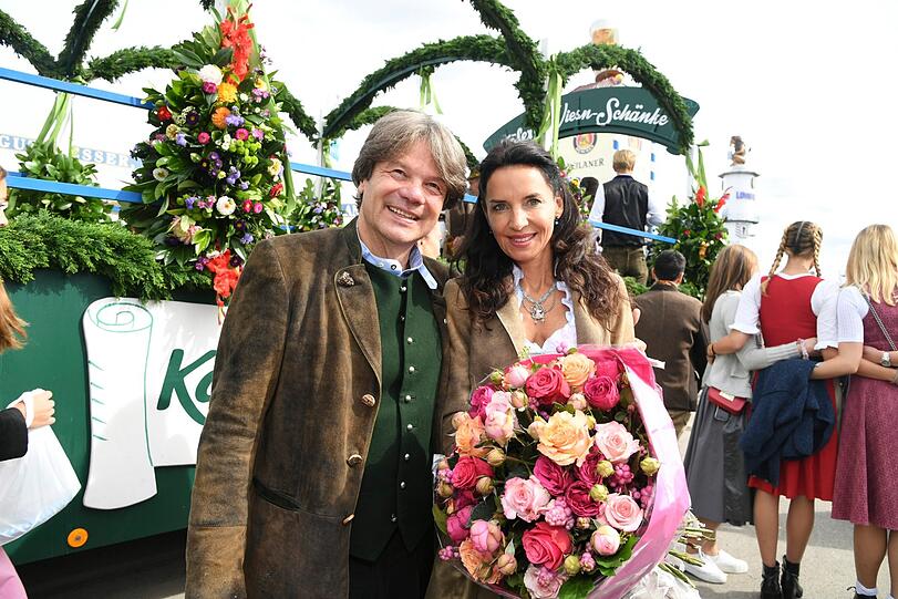 Wirt Michael Käfer mit Frau Clarissa
