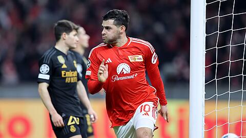 Brachte Union kurz vor der Pause in Führung: Kevin Volland.