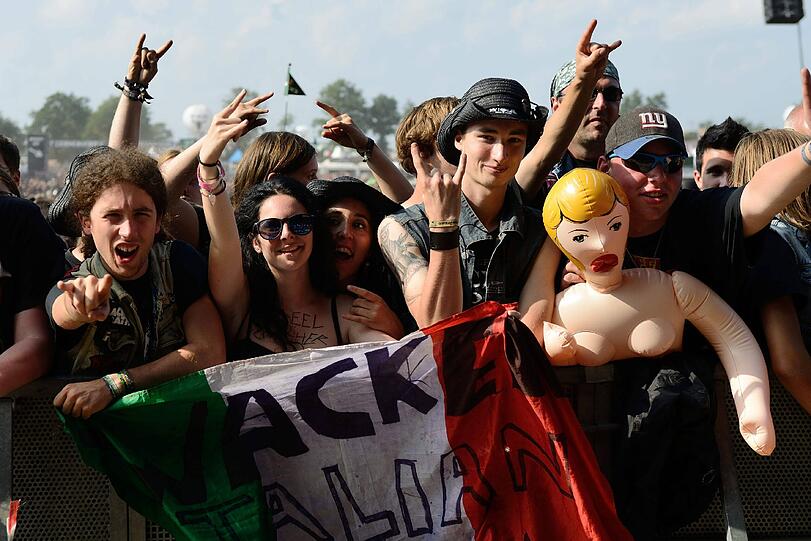 Weitere Wacken-Impressionen vom Donnerstag.