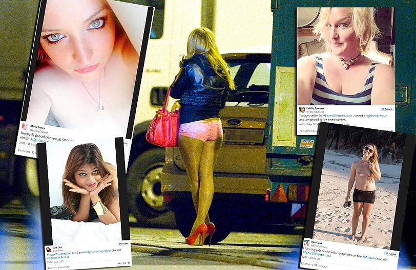Sexarbeiter heißt nicht, ein hilfloses Opfer zu sein: Unter dem Hashtag #FacesOfProstitution wehren sich Prostituierte weltweit gegen eine Vorverurteilung.
