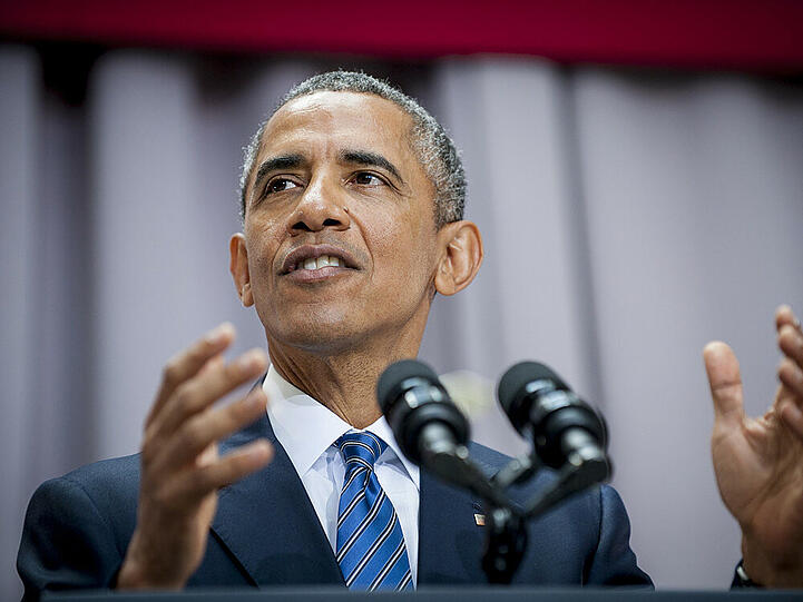 Barack Obama will in Alaska nicht nur Reden schwingen, sondern eventuell auch Krabbelgetier essen