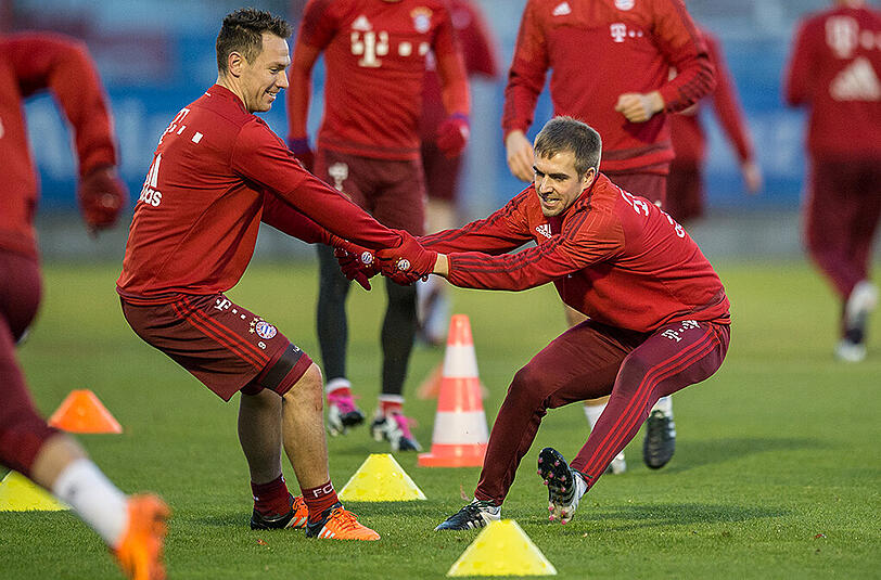 Weitere Bilder vom Auftakt-Training der Bayern.