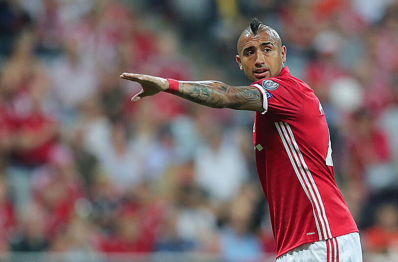 ARTURO VIDAL: NOTE 3.
Ab der 77. Minute für Kimmich im Spiel. Sollte das Spiel stabilisieren. Agierte unauffälig. (Archivbild)