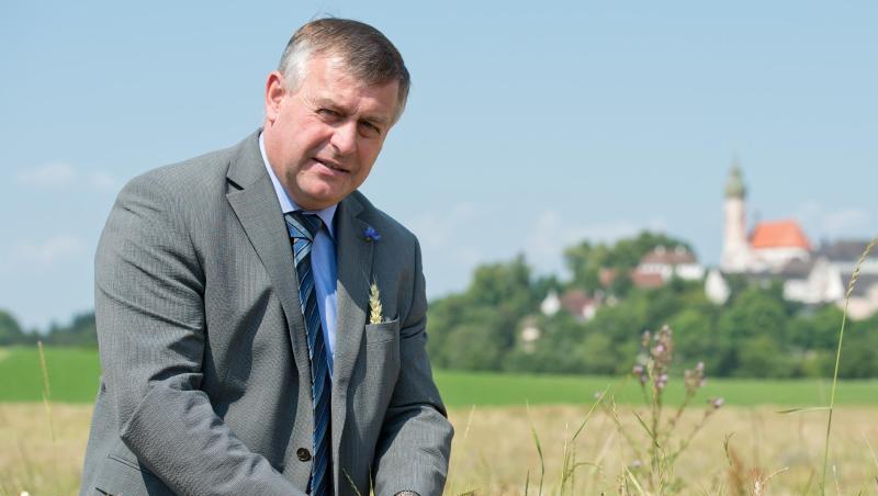 Walter Heidl, Präsident des bayerischen Bauernverbandes, warnt vor den Folgen bei einem ungeregelten Brexit. Foto: Sven Hoppe/Archiv Walter Heidl, Präsident des bayerischen Bauernverbandes, warnt vor den Folgen bei einem ungeregelten Brexit. Foto: Sven Hoppe/Archiv