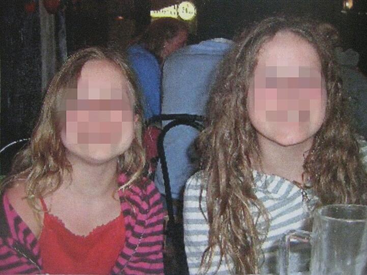 Die Opfer: Chiara und Sharon. Ihr mutmaßlicher Mörder steht ab Dienstag vor Gericht.