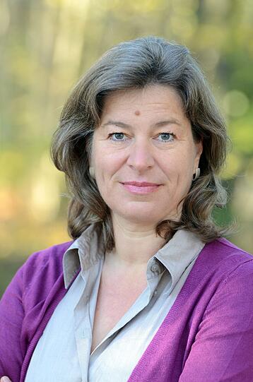 Ungewöhnliches Bildformat: Sonja Haider auf einem privaten Foto.