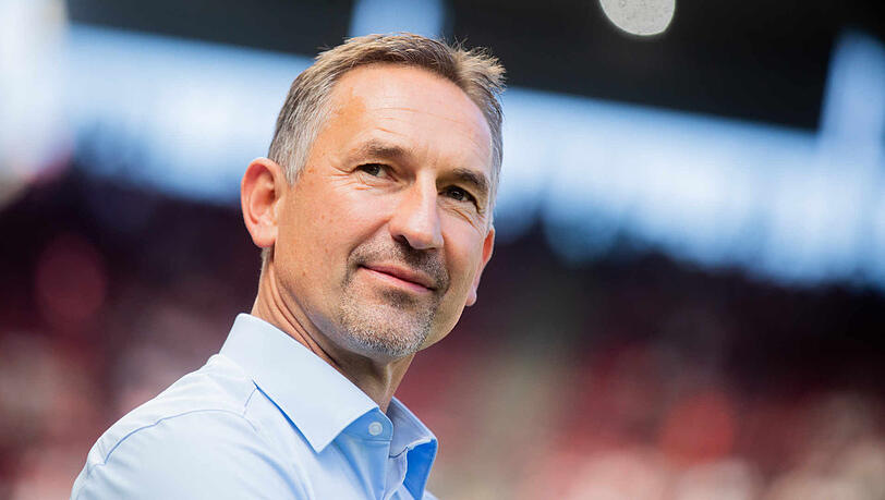 Köln-Trainer Achim Beierlorzer. Köln-Trainer Achim Beierlorzer.