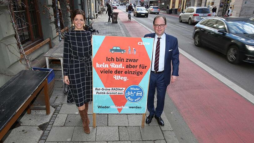 Das ist das Original-Plakat der CSU, mit dem eigentlichen "wieder München werden"-Slogan.