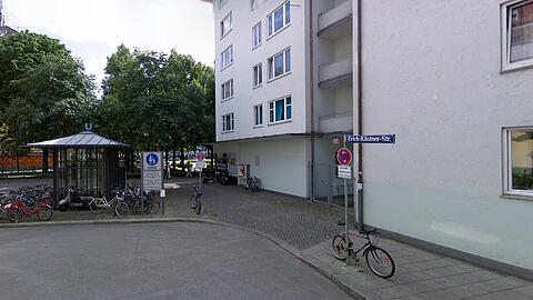 Die Erich-Kästner-Straße.