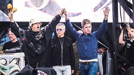 Oasis gehen 2027 erneut auf Comeback-Tour - diesmal auch in Deutschland.