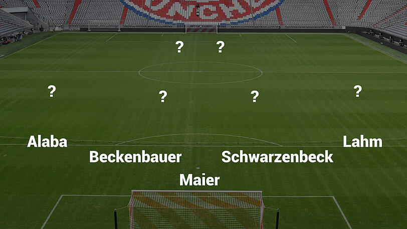 Zur besten Bayern-Abwehr gehören natürlich auch der Kaiser und "Katsche".