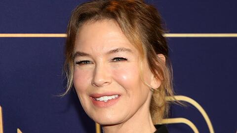Renée Zellweger strahlt auch alleine.