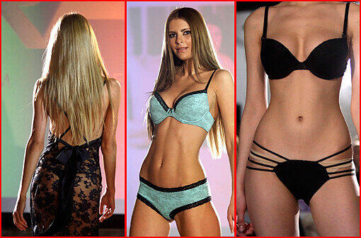 Sexy Fashion-Show in Minsk: Hübsche Models haben die neuesten Unterwäsche-Trends präsentiert. Hier gibt's die Bilder...