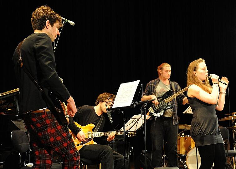 Die Neue Jazzschool München tritt im Künstlerhaus am Lenbachplatz auf.