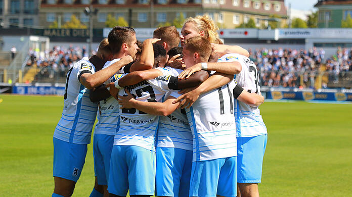 Die Löwen fuhren am Samstag gegen den MSV Duisburg den sechsten Saisonsieg ein.