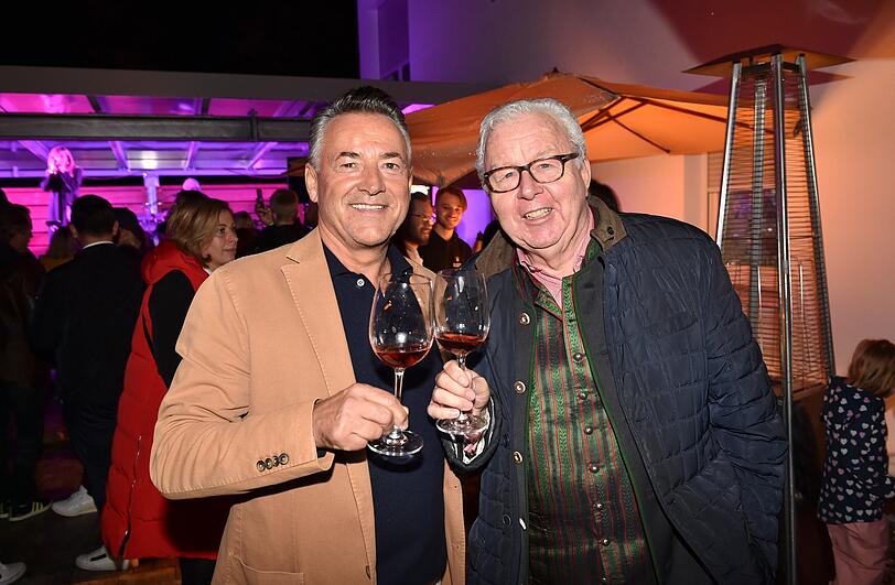 Sternekoch Frank Heppner und Journalist Wolfgang Ritter
