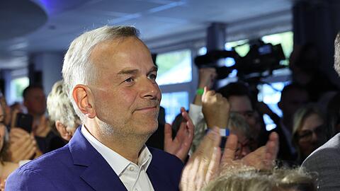 Leif-Erik Holm, Ministerpr&auml;sidentenkandidat der AfD, zeigte sich im Landtagswahlkampf in Mecklenburg-Vorpommern b&uuml;rgerlich und nahbar.