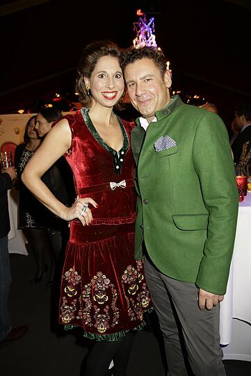 Lola Paltinger und ihr Mann Andreas Meister.