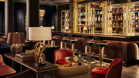Die Bar Montez im Rosewood Hotel.